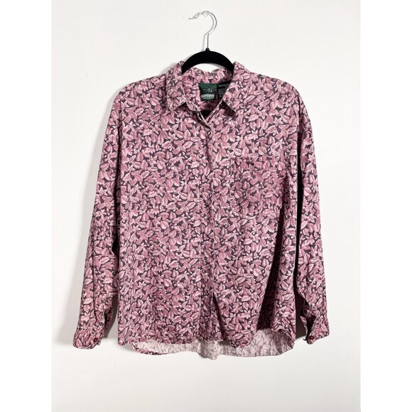 Northern Reflections button up long sleeved shirt with front pocket and … - Picture 2 of 3